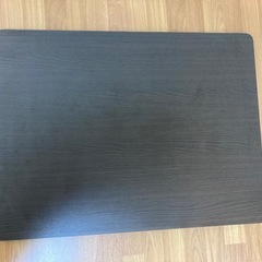 簡単に脚を外せるローテーブル　ダークブラウンの画像