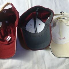 ナイキ、アディダス、CUTTER＆BUCKのキャップです。の画像