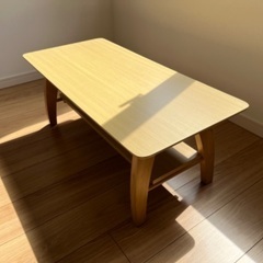 テーブル ローテーブル 折りたたみ おしゃれ センターテーブル ...