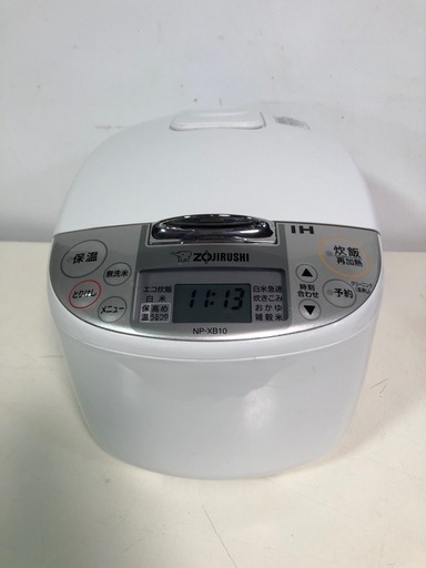 天)210.2021年製！象印　IH炊飯ジャー　5.5合 NP-XB10