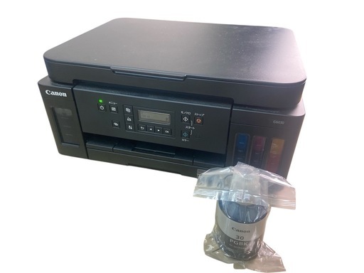 現状品 キヤノン Canon G6030 特大容量ギガタンク搭載 インクジェットプリンター 複合機 おまけ付き