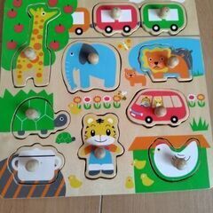しまじろう　かたち合わせ　パズル　こどもチャレンジ