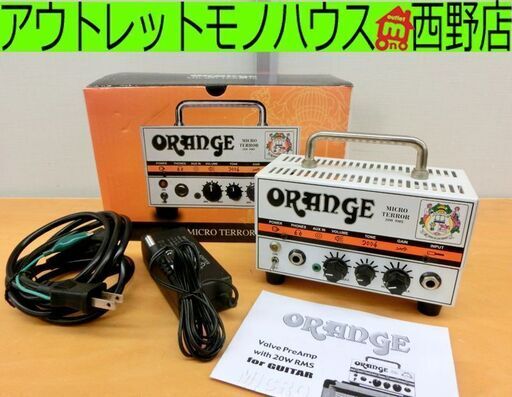 ■ORANGE Micro Terror 真空管 超小型20Wギターアンプヘッド ヘッドアンプ 札幌 西区 西野