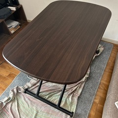 ≪引取り限定≫昇降式 ダイニングテーブル 45364円 80001406