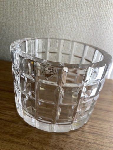 【正規品】Orrefors クリスタルガラス ロックグラス