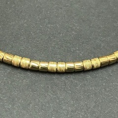 金 K18 ネックレス　アジャスター付きの画像