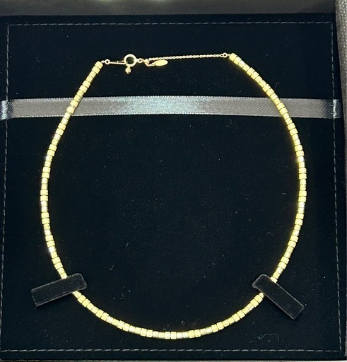 金 K18 ネックレス　アジャスター付き