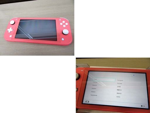 Nintendo Switch Lite コーラル HDH-001 ACアダプター 箱付き