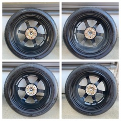 【お取引お話中】RAYS ボルクレーシング　VOLK Racing　TE37  KCR HBハイメタブロンズ  15インチ　5.5J  +45 165/55r15 タイヤ付きホイール４本セット の画像