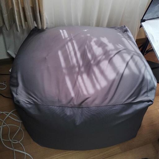 yogibo風　ソファ　クッション　グレー　ヨギボー　一人掛け