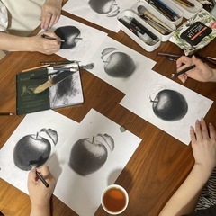 コンテ画の画像