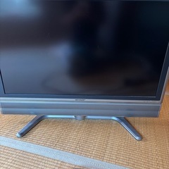 ブラウン管テレビと液晶テレビの画像