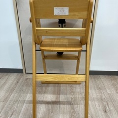 ありがとうございました！⭐️大和屋 木製ワンタッチハイチェア ルチュ 新生児 椅子 木製 折りたたみ ベビーチェア⭐️の画像