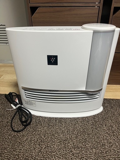 シャープ 加湿セラミックファンヒーター HX-F12E4-W