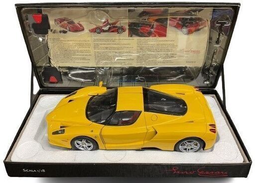 1/18 BBR Enzo Ferrari Yellow Limited HE18004 ミニカー 模型 京商/KYOSHO エンツォ フェラーリ イエロー 現状品