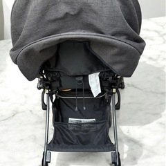 Joie AB型ベビーカー ブラック【ベビーカーシート付き】の画像