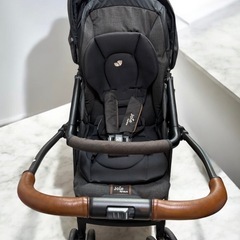 Joie AB型ベビーカー ブラック【ベビーカーシート付き】の画像