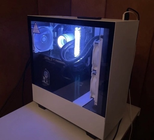 【本日取引の方限定】最終値下げ！NZXT ゲーミングPC GeForce GTX1660ホワイトケース 簡易水冷