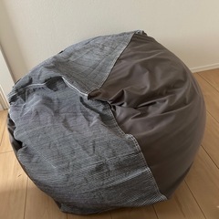 無印ビーズクッションの画像