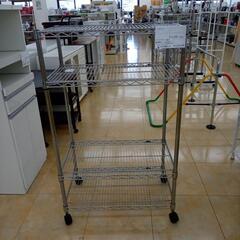 ★ジモティ割あり★  メタルラック シルバー H126×D45....