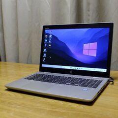 超美品 高速・高性能ノートPC HP ProBook 650 G4 15.6インチ Windows11pro 24H2 (最新) Office2021pro(最新)搭載 Core i3メモリー8GB SSD320GB(新品) WiFi Bluetooth Webカメラ、DVD RWドライブ搭載の画像