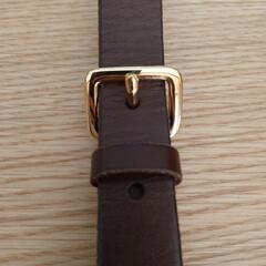 【中古品】レディース本革ベルトAの画像