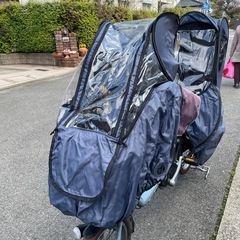 ※引渡し者決定済※　norokka　自転車　前乗せ　レインカバー