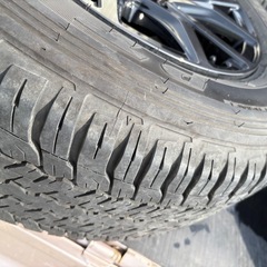 ハイラックスGR純正ホイールタイヤ4本の画像