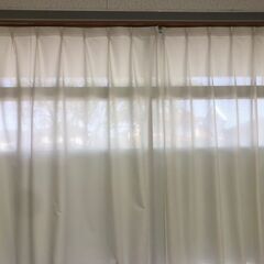【商談中】レースフィリー　カーテン　高さ2600×幅1500㎜　2枚