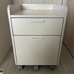 ※受付終了【無料】デスクワゴン　2段　ニトリ購入品