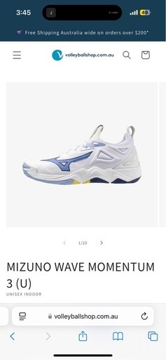MIZUNO WAVE MOMENTUM 3 (バレーボールシューズ) 海外NEWカラー