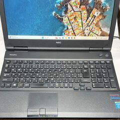 「成約」４千５百円　動作早いSSD ストレス無し i5 メモリー８G NEC VersaPro 15.5型の画像