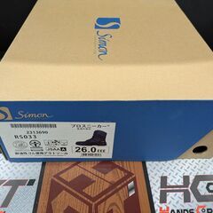 【未使用品】シモン　安全靴　RS033【ハンズクラフト熊本けやき通り店】【引き取り限定】の画像