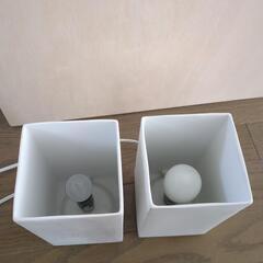 ニトリ　ライト　照明　２個セットの画像
