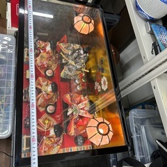 オルゴール 豪華ガラスケース入り 雛人形 ひな人形 五人飾り