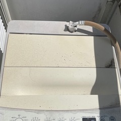 外置きの洗濯機の画像