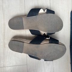 リボンサンダルの画像