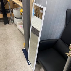 8781 鏡 ミラー ドアかけミラー 扉 扉かけられる ホワイト...
