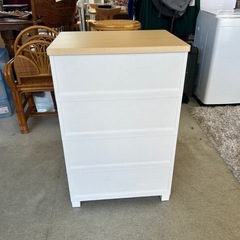 K2503-288 Fits 収納ケース 4段 ホワイト 汚れ有りの画像