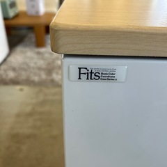 K2503-288 Fits 収納ケース 4段 ホワイト 汚れ有りの画像