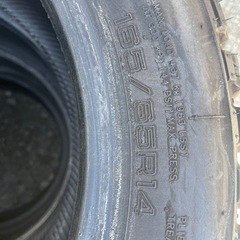 中古タイヤ、165／65/14