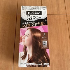 ブローネ泡カラー no.3明るいライトブラウン