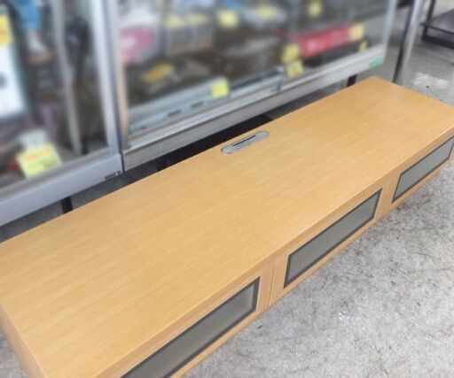 旭川家具 カンディハウス TVボード 幅168cm 高さ30cm TV台 ローボード 収納家具 テレビボード テレビ台 AVボード 札幌市 屯田店