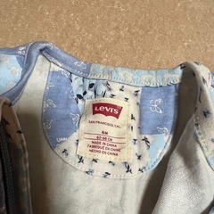 Levi's リーバイス 足付きカバーオール ロンパースの画像