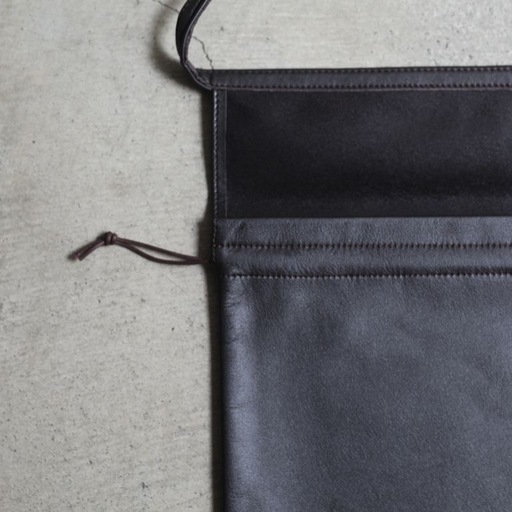 Hender Scheme Cow Red Cross Bag Big
