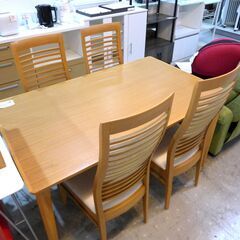 ニトリ ダイニング5点セット  【モノ市場東海店】 130
