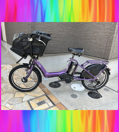 ?バッテリーほぼ新品！8.9Ah?ヤマハYAMAHAパスキスミニ20インチ電動 