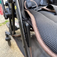 ベビーカーとベビーステップのセットの画像