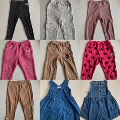 子供服　ズボン&ワンピース　80〜90cm 15枚セット