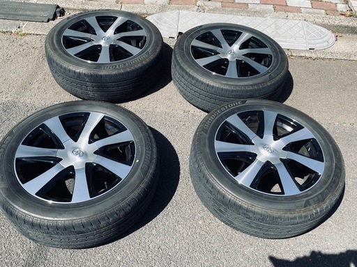 MIRAI 純正7Jx17 ET39 215/55R17 BS ガリ傷なし　美品